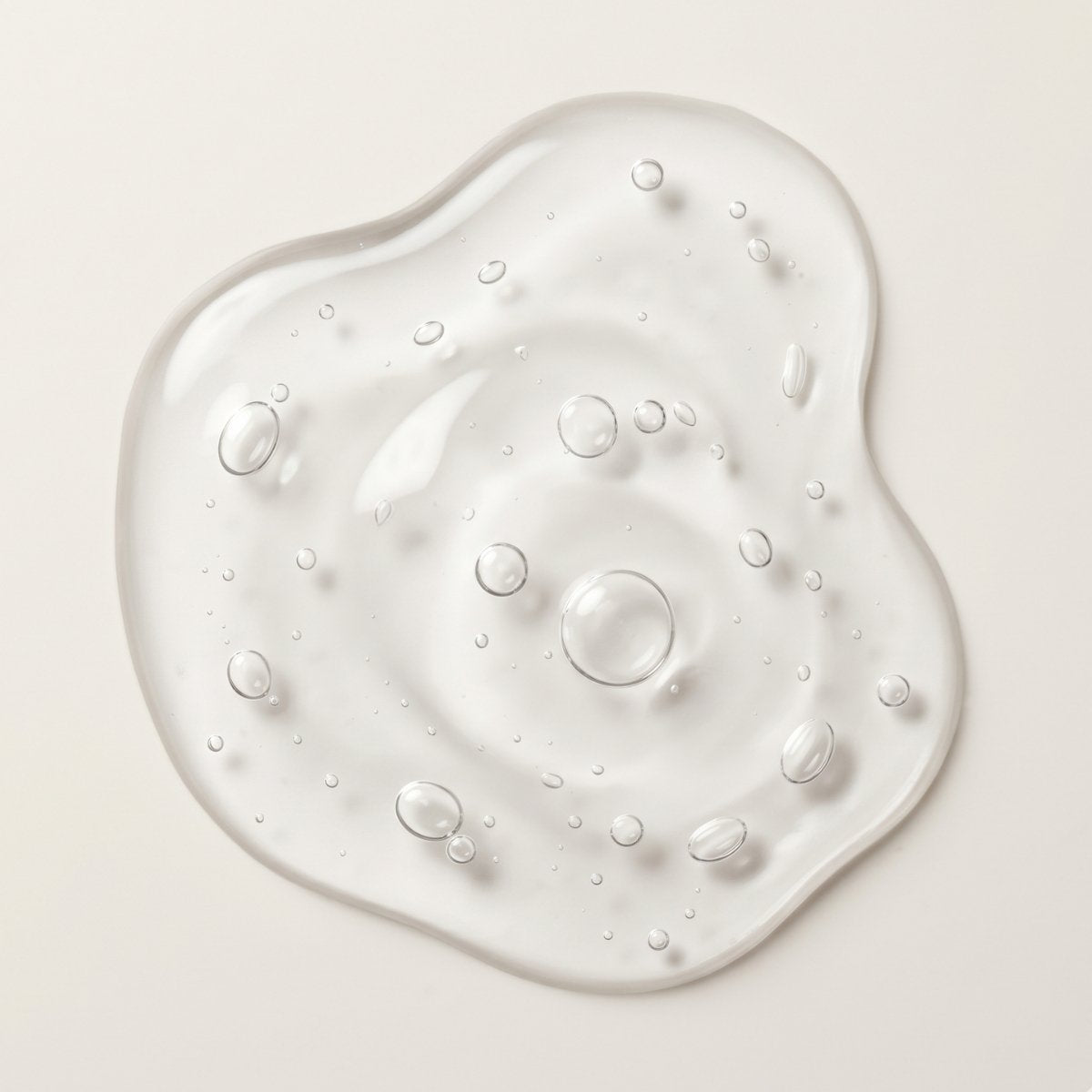 Glycerin gel texture used in pregnancy skincare to help maintain skin hydration.